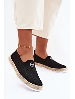 Dámské espadrilly 13659 černé - Vinceza Dámské espadrilly 13659 černé - Vinceza
