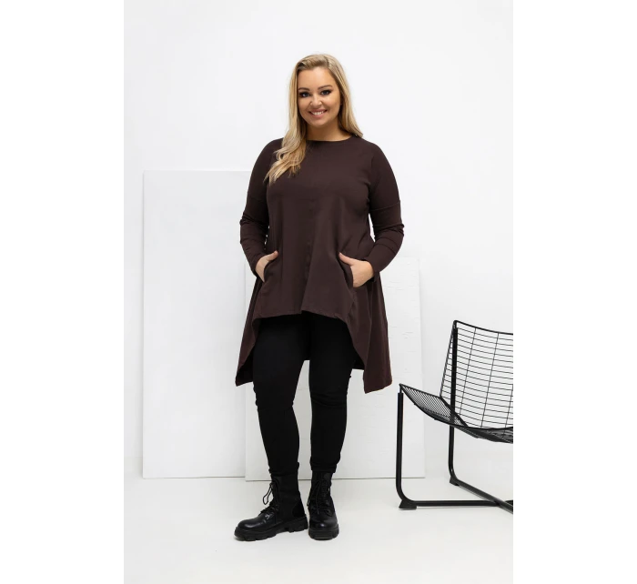 plus size blúzka model 223929 Relevantnosť