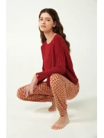 Vamp - Pyžamo s retro potlačou 21032 - Vamp Vamp - Pyžamo s retro potlačou 21032 - Vamp