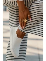 Dámské Tenisky SlipOn Big Star model 21693204 Bílé - Big Star Shoes Dámské Tenisky SlipOn Big Star model 21693204 Bílé - Big Star Shoes