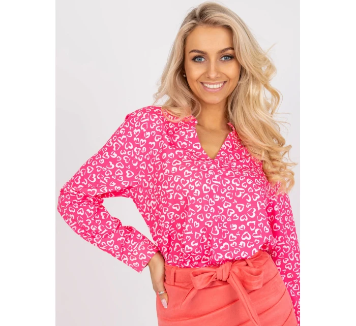 Blúzka DHJ BZ 6825.56 ružová