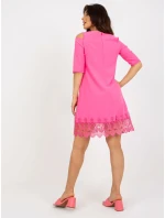 Dámske šaty LK SK 506416 ružové Dámske šaty LK SK 506416 ružové