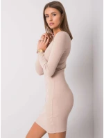 Šaty RV SK 6053.16X béžová