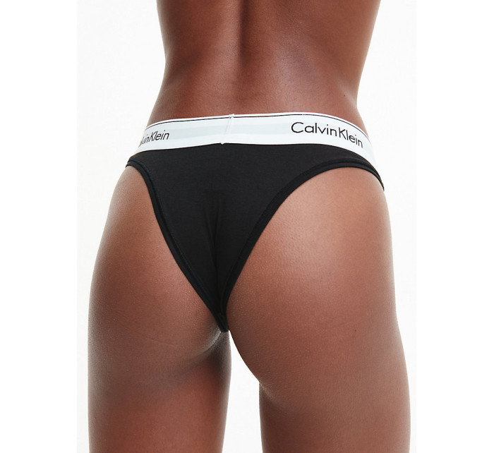 Dámske brazilky Brazilian Briefs Modern Cotton 000QF5981EUB1 čierna - Calvin Klein