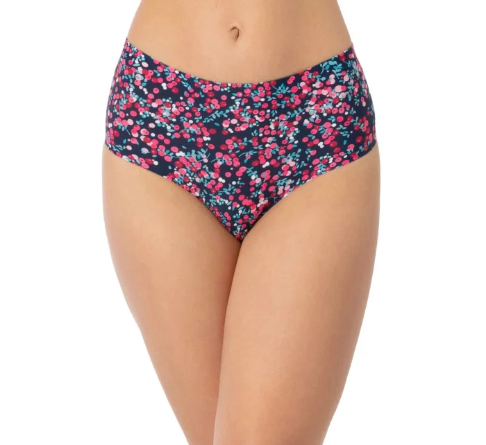 Dámské kalhotky brasil maxi tm. modré s vzorem model 20572492 - Julimex Dámské kalhotky brasil maxi tm. modré s vzorem model 20572492 - Julimex