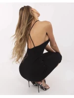 Černé bavlněné dámské šaty bez model 21214400 - Factory Price Černé bavlněné dámské šaty bez model 21214400 - Factory Price