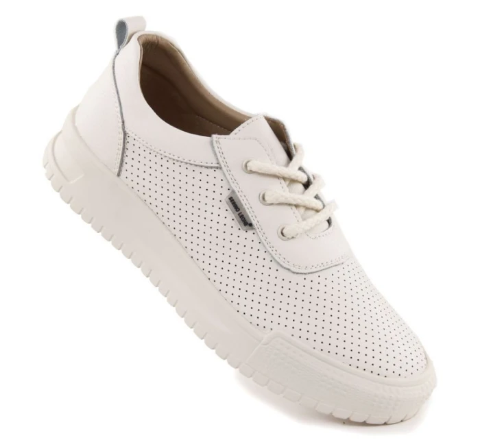 Černé dámské kožené tenisky na podpatku Sergio model 21904571 - LEONE