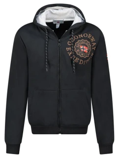 Mikina Geografické Nórsko Geganto DB 100 M WZ3024H/GN-Black men