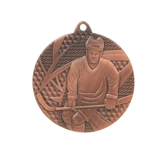 Bronzová medaila - hokej - oceľová medaila
