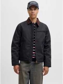 Jack&Jones pilotná bunda JORNORREBRO WORKER JACKET 12282903 BLACK/CORDUROY C
