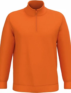 Kariban K 478 Mikina s 1/4 zipsom 20.K478 oranžová