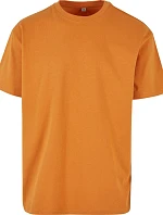 Build your Brand BY 102 Oversize tričko z hrubej bavlny 56.0102 zabudnutá oranžová