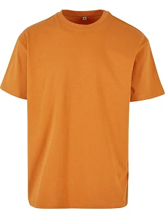 Build your Brand BY 102 Oversize tričko z hrubej bavlny 56.0102 zabudnutá oranžová
