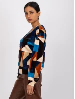 Blúzka DHJ BZ 6550.74P tmavo modrá