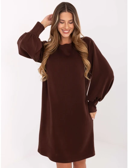 Sukienka IT SK model 21399581 ciemny brązowy - FPrice