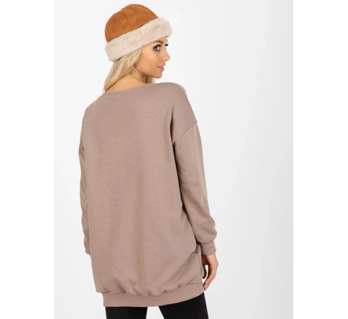 Mikina RV BL 8310.60 tmavo lila