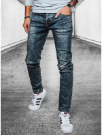Pánske modré džínsové nohavice Dstreet UX4104