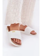 Dámske papuče Big Star - biele Dámske papuče Big Star - biele