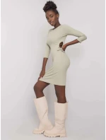 Dámske šaty LK SK 508687.17P pistácie - Lakerta