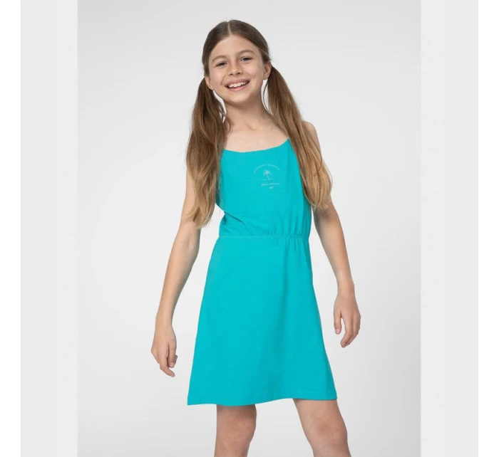 Dievčenské šaty pre mladých 4FJSS23TDREF026 46S - 4F