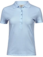 Tee Jays TJ 145 Dámske luxusné polo tričko z hrubého strečového piqué 18.0145 svetlo modré Tee Jays TJ 145 Dámske luxusné polo tričko z hrubého strečového piqué 18.0145 svetlo modré