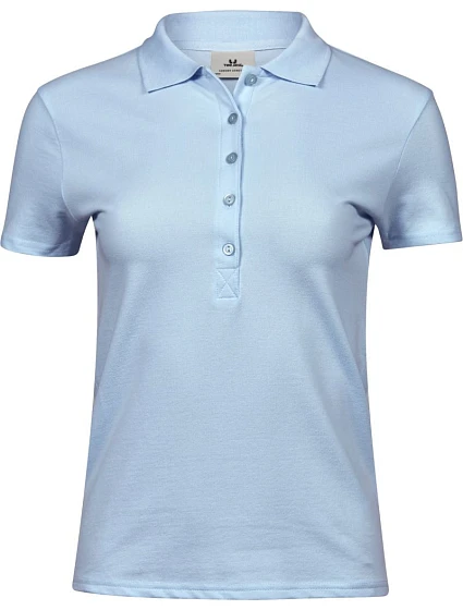 Tee Jays TJ 145 Dámske luxusné polo tričko z hrubého strečového piqué 18.0145 svetlo modré Tee Jays TJ 145 Dámske luxusné polo tričko z hrubého strečového piqué 18.0145 svetlo modré