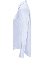Women keprová halenka s dlouhým rukávem blue model 22442360 - NEOBLU
