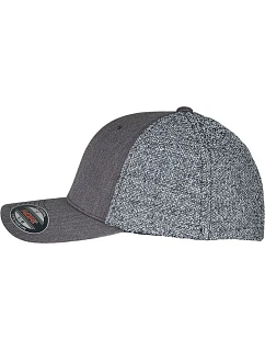 6 panelová Trucker kšiltovka black/grey melange model 22433545 - Flexfit