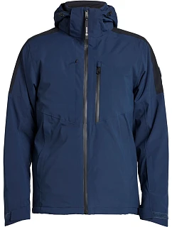 Tenson Core Ski Jacket Men Pánska lyžiarska bunda s kapucňou 84.7086 tmavomodrá