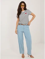 Tričko IT TS 22397.89 biele čierne