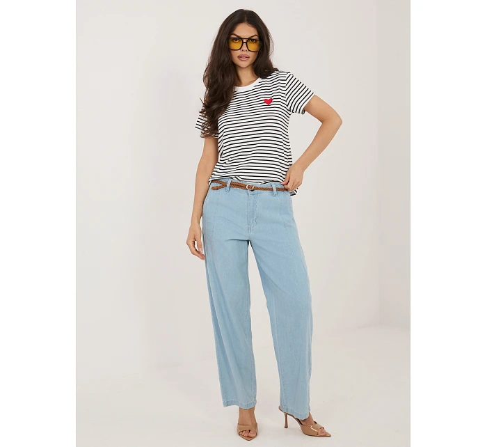 Tričko IT TS 22397.89 biele čierne