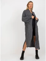 Dámsky sveter LC SW 8032 tmavo šedý