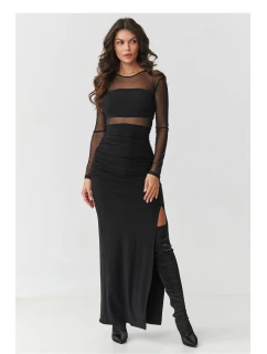 Dámske šaty M911 black - Makadamia