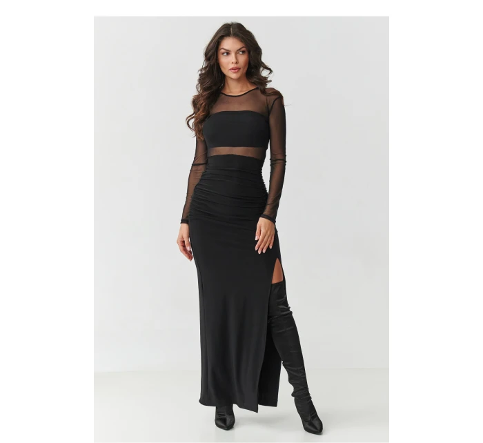 Dámske šaty M911 black - Makadamia