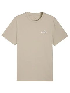 Pánské tričko ESS Small No.1 Logo béžové 61 model 22273049 - Puma