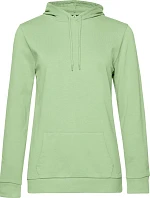 B&C #Hoodie /women Dámska mikina s kapucňou 01.W04W light jade