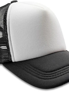 Result Headwear RC 089X 5-panelová sieťovaná čiapka „Detroit“ 28.089X čierna/biela