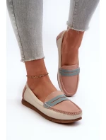 Mokasyny Damskie Z Eko Skóry Różowe Vikitara Mokasyny Damskie Z Eko Skóry Różowe Vikitara