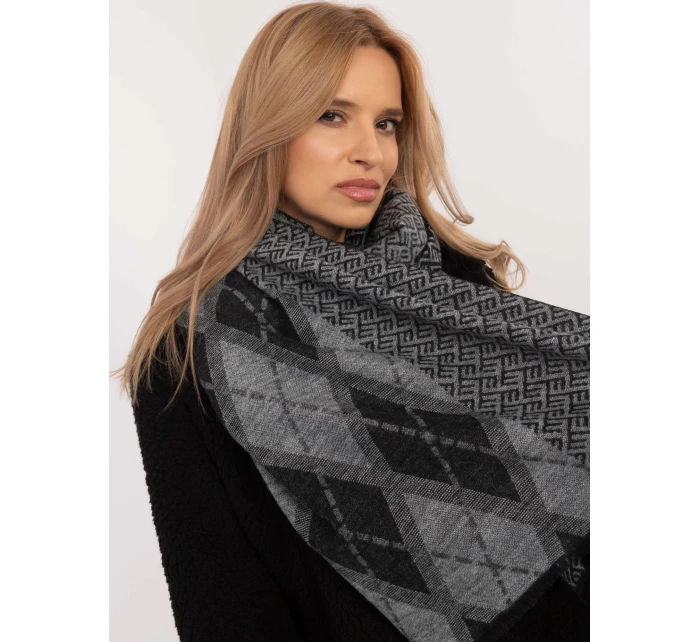 Chustka AT CH model 20692105 szaro czarny - FPrice Chustka AT CH model 20692105 szaro czarny - FPrice