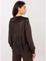 Koszula IT KS model 21795588 ciemny brązowy - FPrice