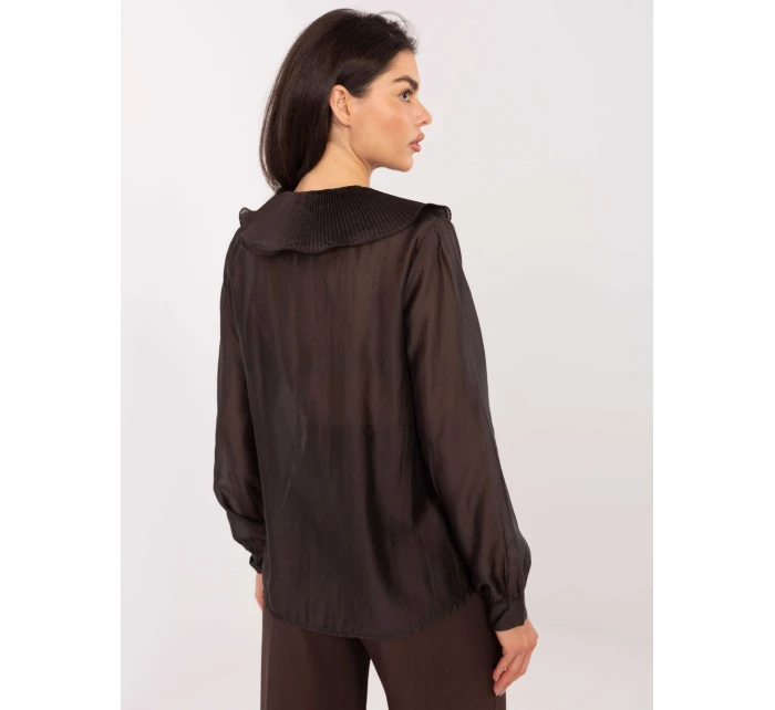 Koszula IT KS model 21795588 ciemny brązowy - FPrice