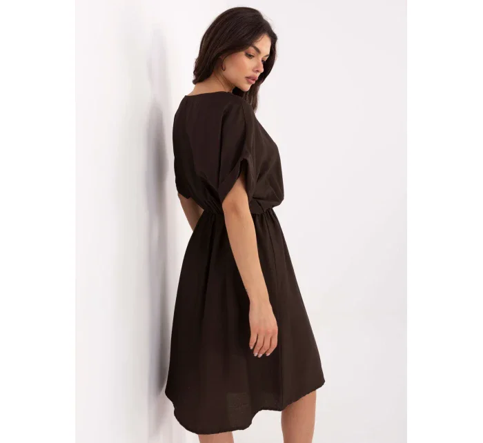 Sukienka MI SK model 21191013 ciemny brązowy - FPrice