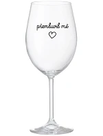 Prechytračil ma - číry pohár na víno 350 ml Prechytračil ma - číry pohár na víno 350 ml