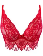 Dámsky polokorzet V-9691 Red - Axami