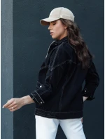 Dámská přechodná džínová bunda černá Dstreet model 21979142 - FashionStreet Dámská přechodná džínová bunda černá Dstreet model 21979142 - FashionStreet