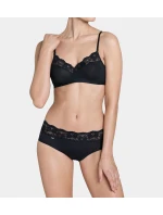 Dámske nohavičky sloggi Romance Tai - čierne - SLOGGI Dámske nohavičky sloggi Romance Tai - čierne - SLOGGI