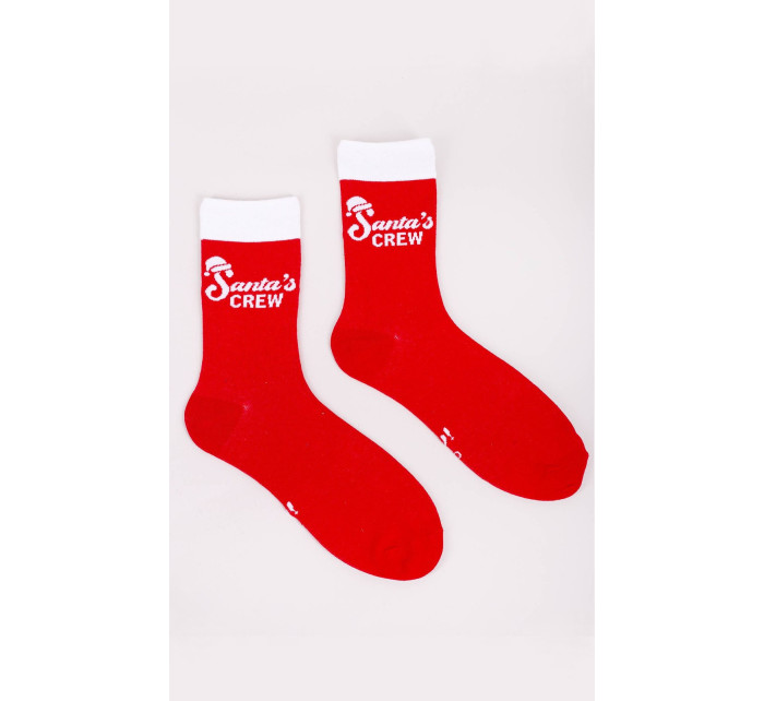 Pánske ponožky YO! SKA-X042F Merry Christmas krabička A'2 39-42