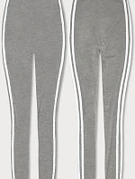 Bavlnené legíny sivý melanž (YW01049-3-1)