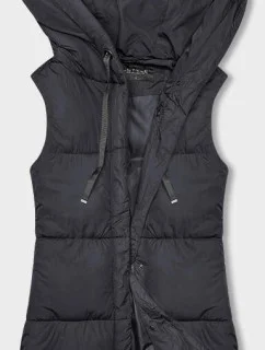 Vypasovaná dámská vesta v grafitové barvě model 18934704 - J.STYLE