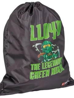 Vrecko na šnúrku LEGO Ninjago 20286-2508 Black One Size